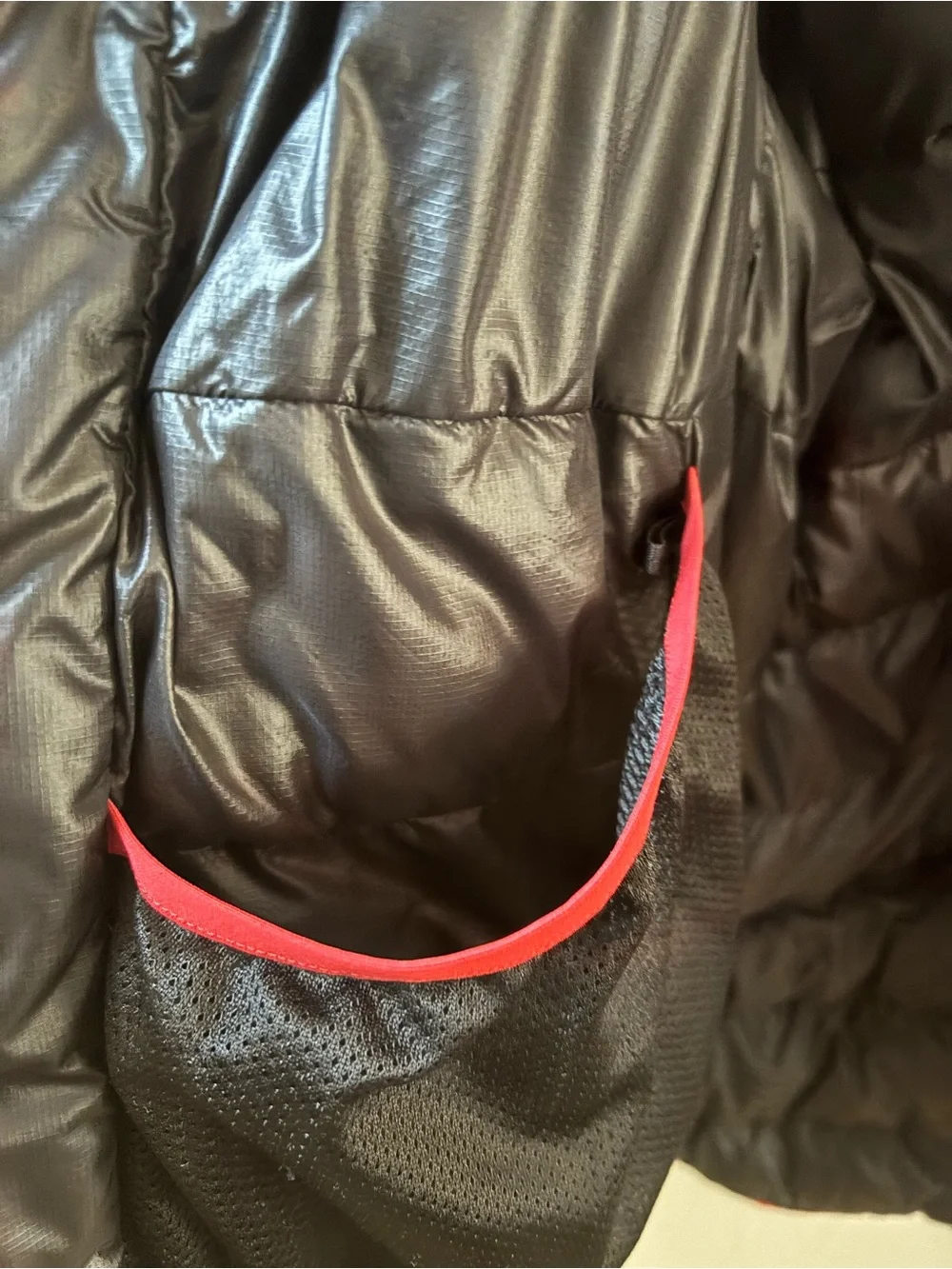 Arc'teryx Red Puffer Coat